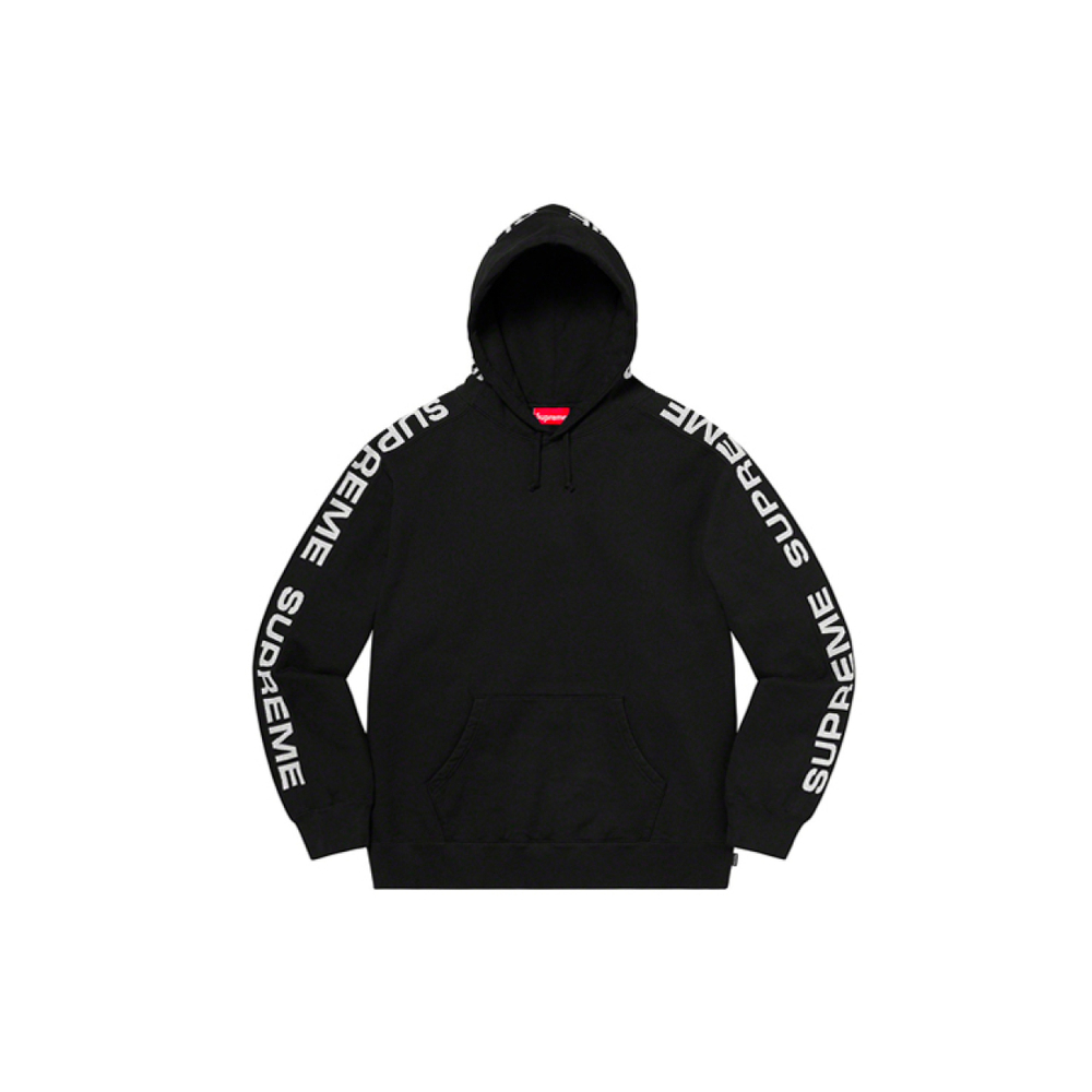 Supreme SS20 Week 10 Metallic Rib Hooded Sweatshirt