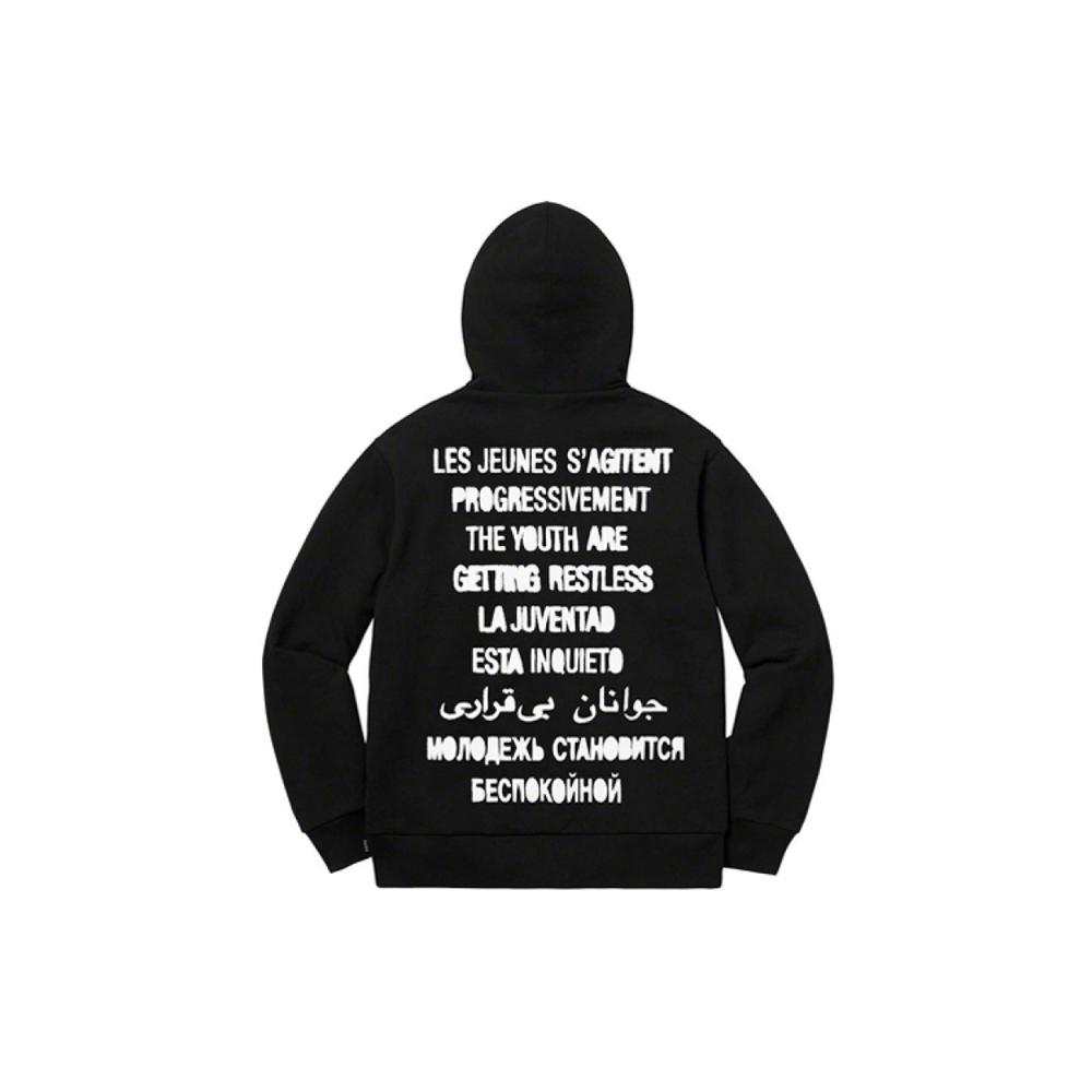 Supreme SS20 Week 6 Restless Youth Hooded Sweatshirt