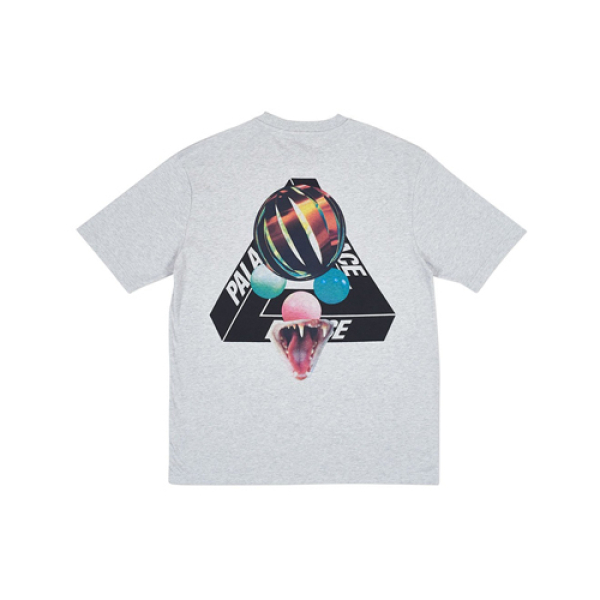 PALACE Sans Ferg T-Shirt Grey Marl Logo T