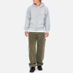 Stussy Stock Logo Zip Hoodie