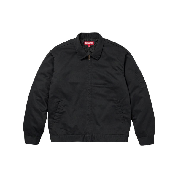 Supreme x H.R. GIGER FW23 WEEK8 EMBROIDERED WORK JACKET