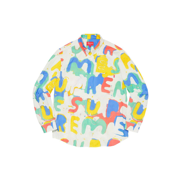 Supreme SS20 Week 10 Painted Logo Shirt Logo