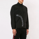 Supreme SS18 Corner Arc L/S Polo Black Logo polo