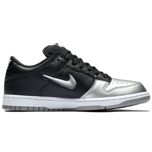 Supreme x Nike Dunk SB Metallic Silver