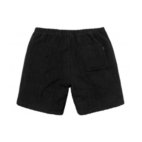 Supreme SS18 Terry Logo Short Black LOGO