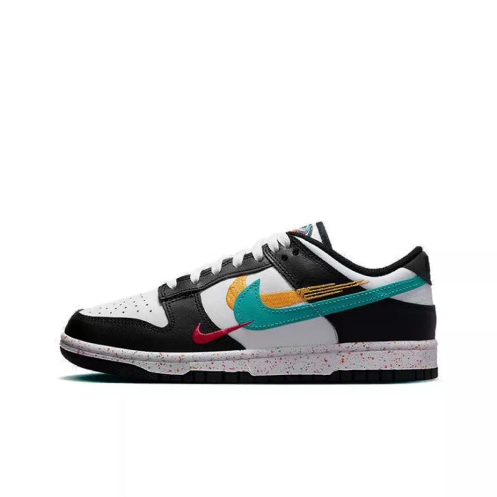 【 】 Nike Dunk Low Multi-Color Swoosh