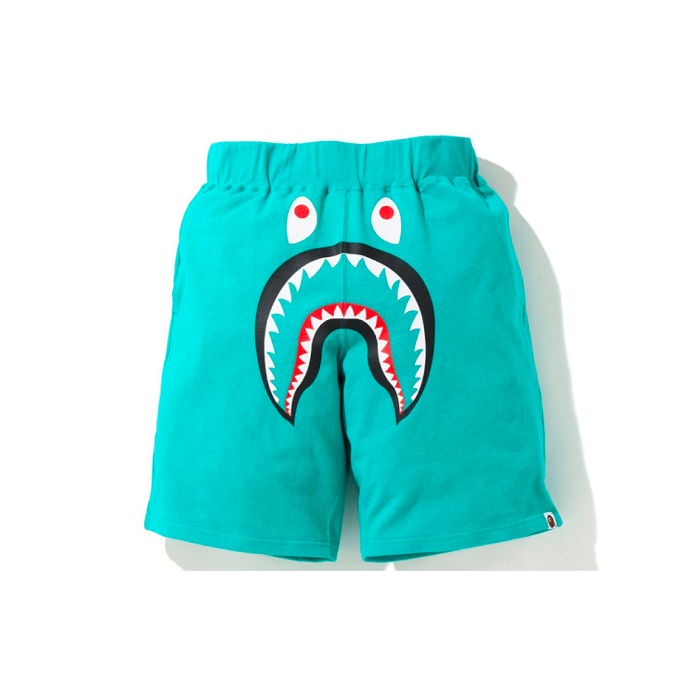 A BATHING APE Shark Wide Sweat Shorts