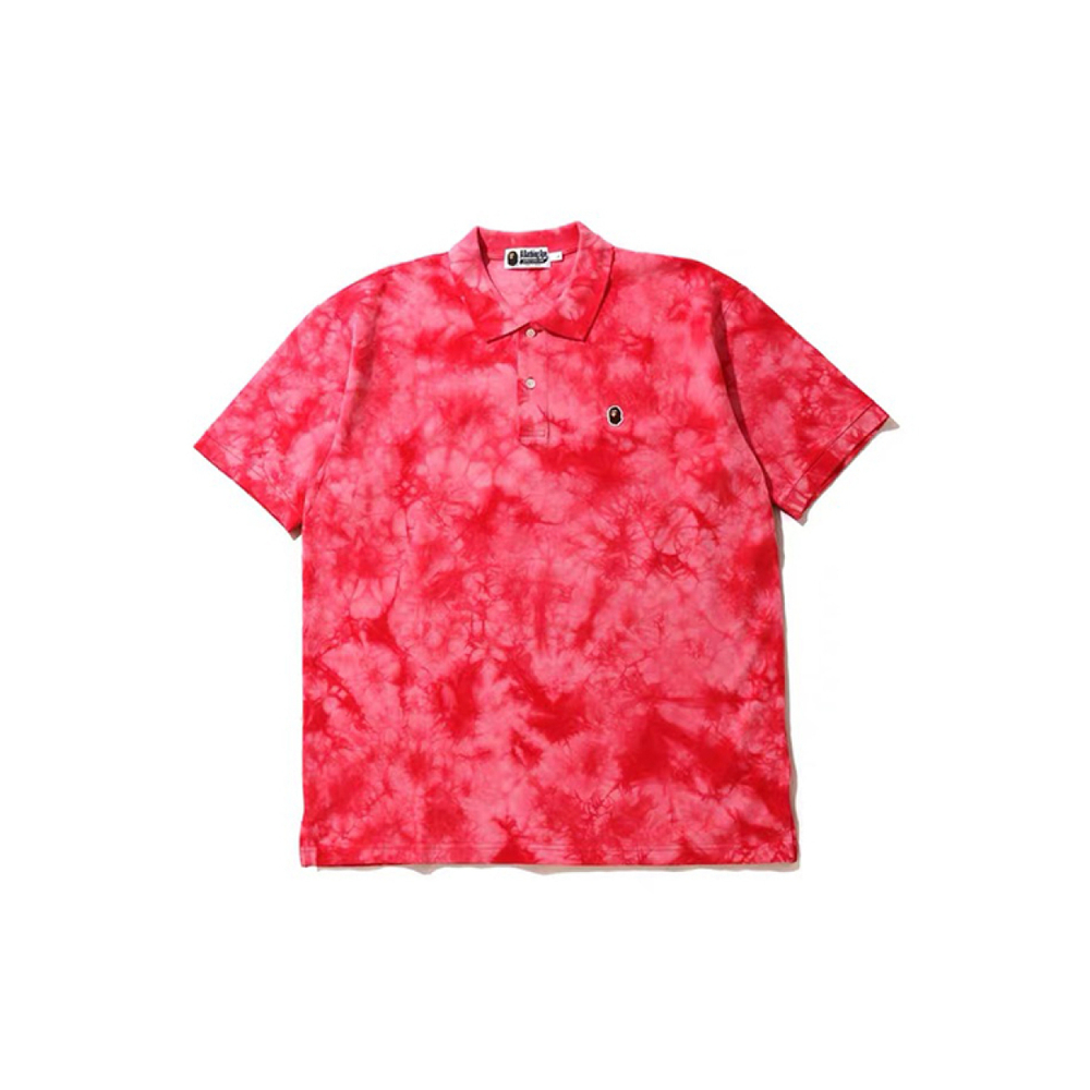 BAPE Relaxed Tie Dye Polo Polo