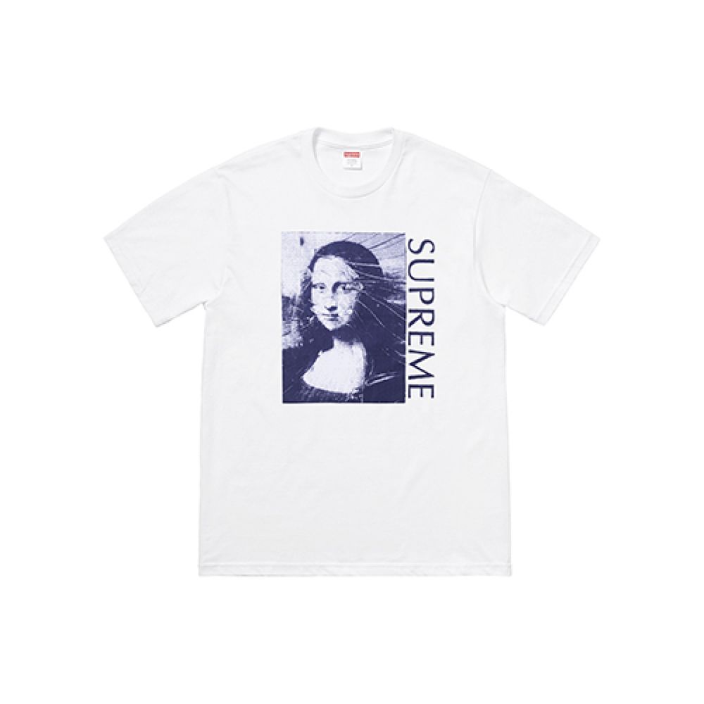 Supreme SS18 Mona Lisa Tee White T