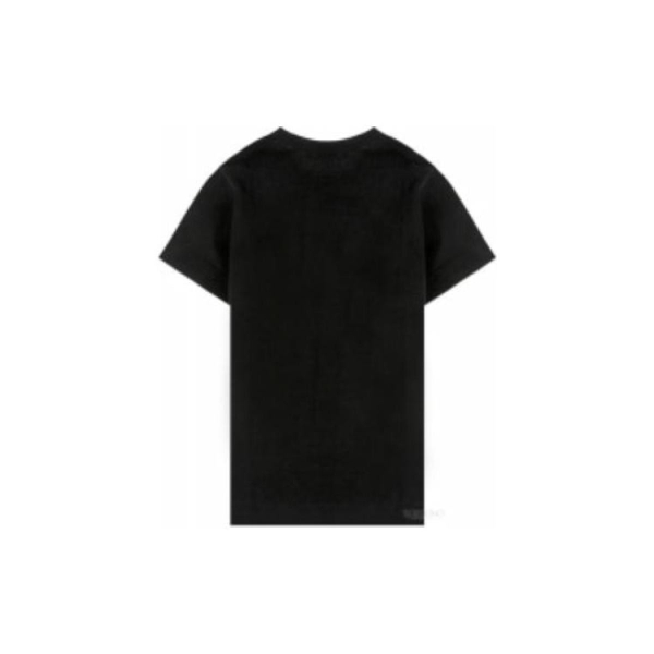CDG Play Double Heart T-Shirt Black T