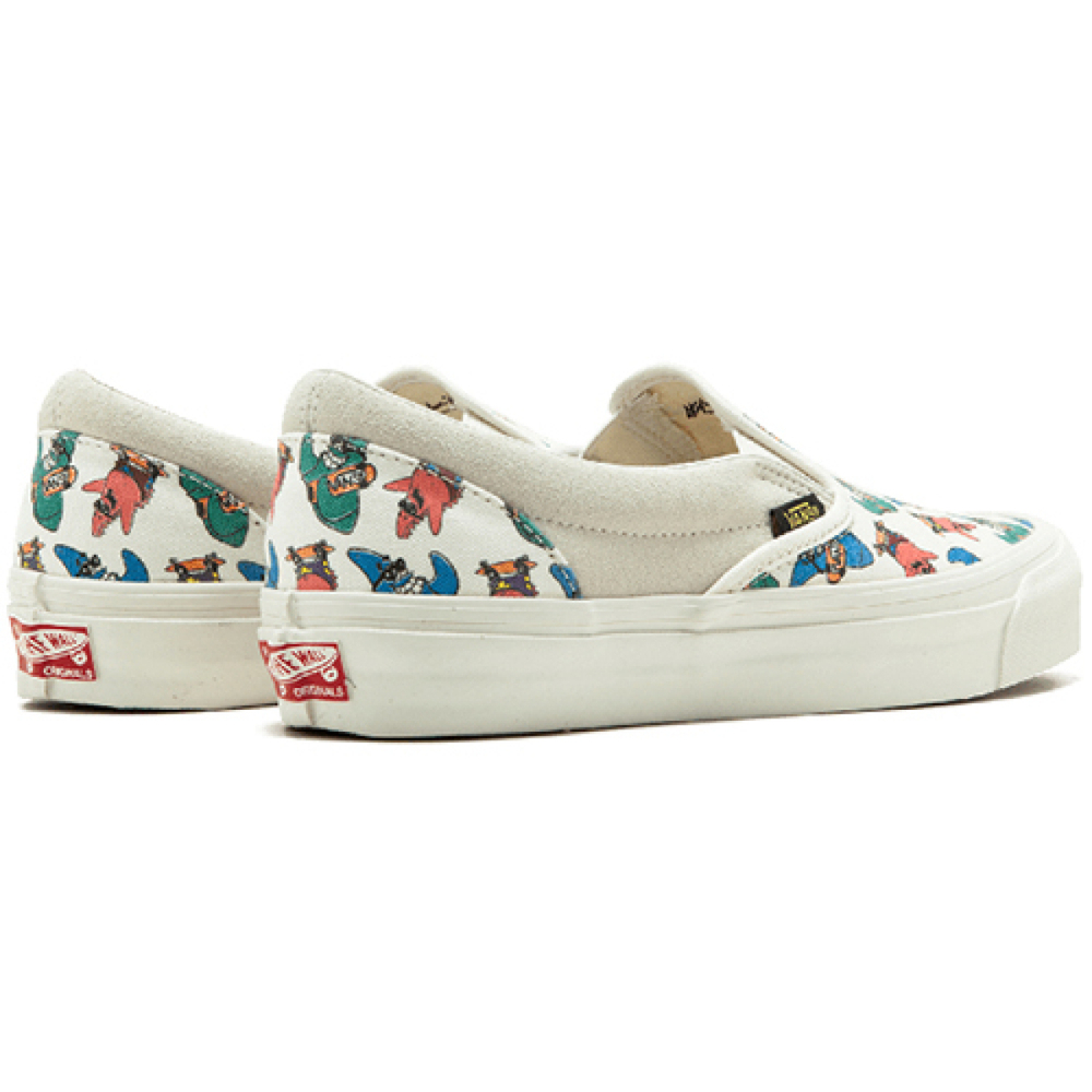 Spongebob x Vans slip-on White