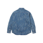 Supreme FW23 WEEK8 HANDWRITING JACQUARD DENIM SHIRT