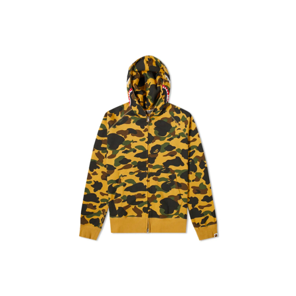 A BATHING APE 1ST Camo Shark Full Zip Hoodie