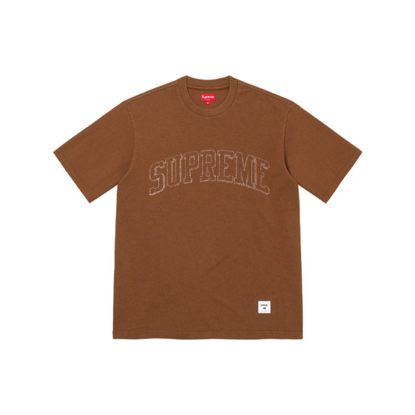 Supreme SS23 Week 1 SKETCH EMBROIDERED S/S TOP Logo T