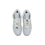 【 】 Jordan Air Jordan 1 Mid Quilted White
