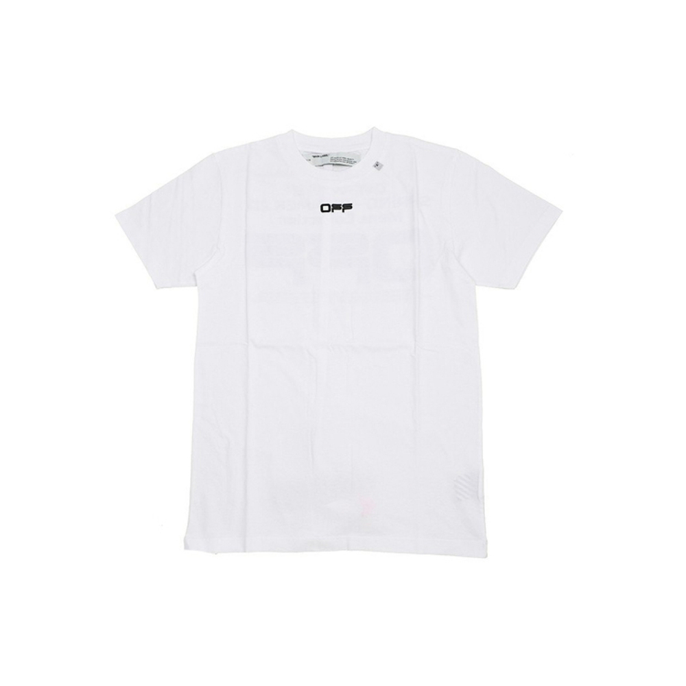 OFF-WHITE SS20 Wavy Line Logo T