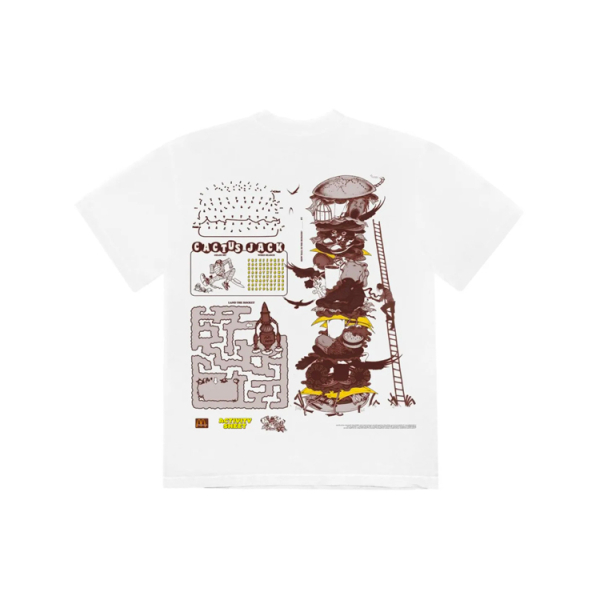 Travis Scott Cactus Jack x McDonald's CONNECT THE DOTS Tee T