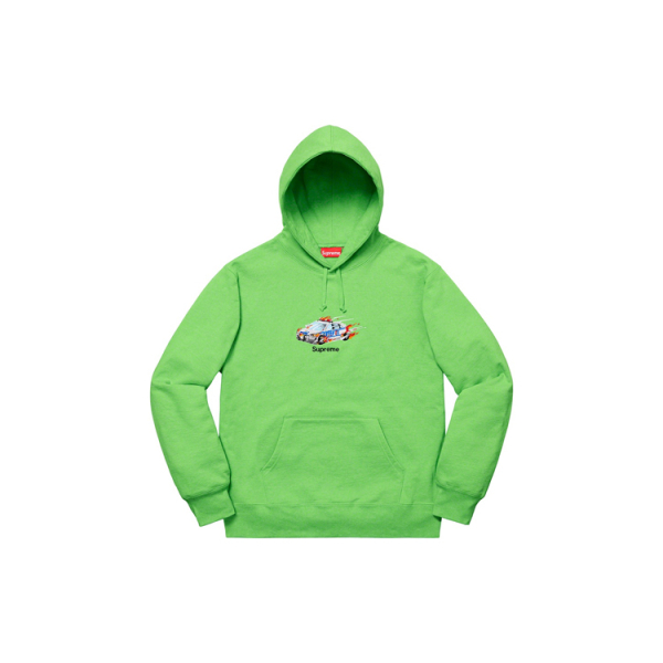 Supreme FW19 Week 5 Cop Car Hooded Sweatshirt