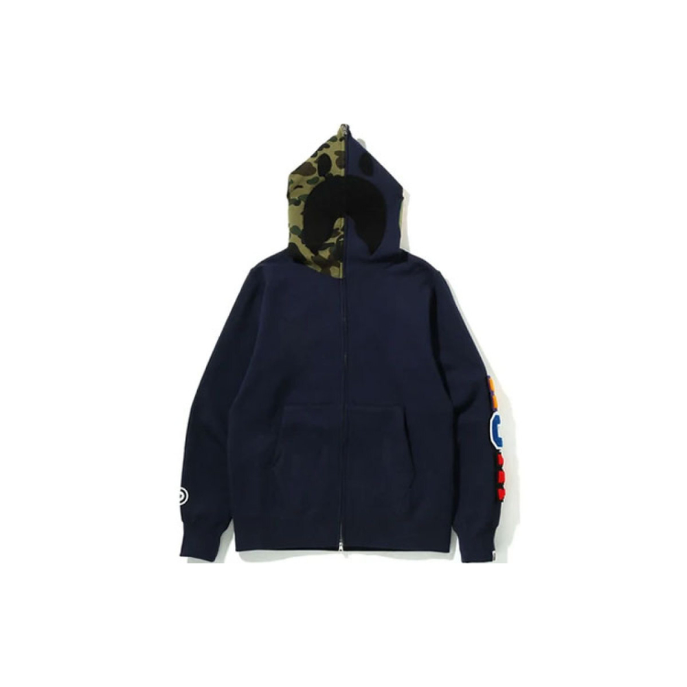 A BATHING APE Detachable Shark Full Zip Hoodie
