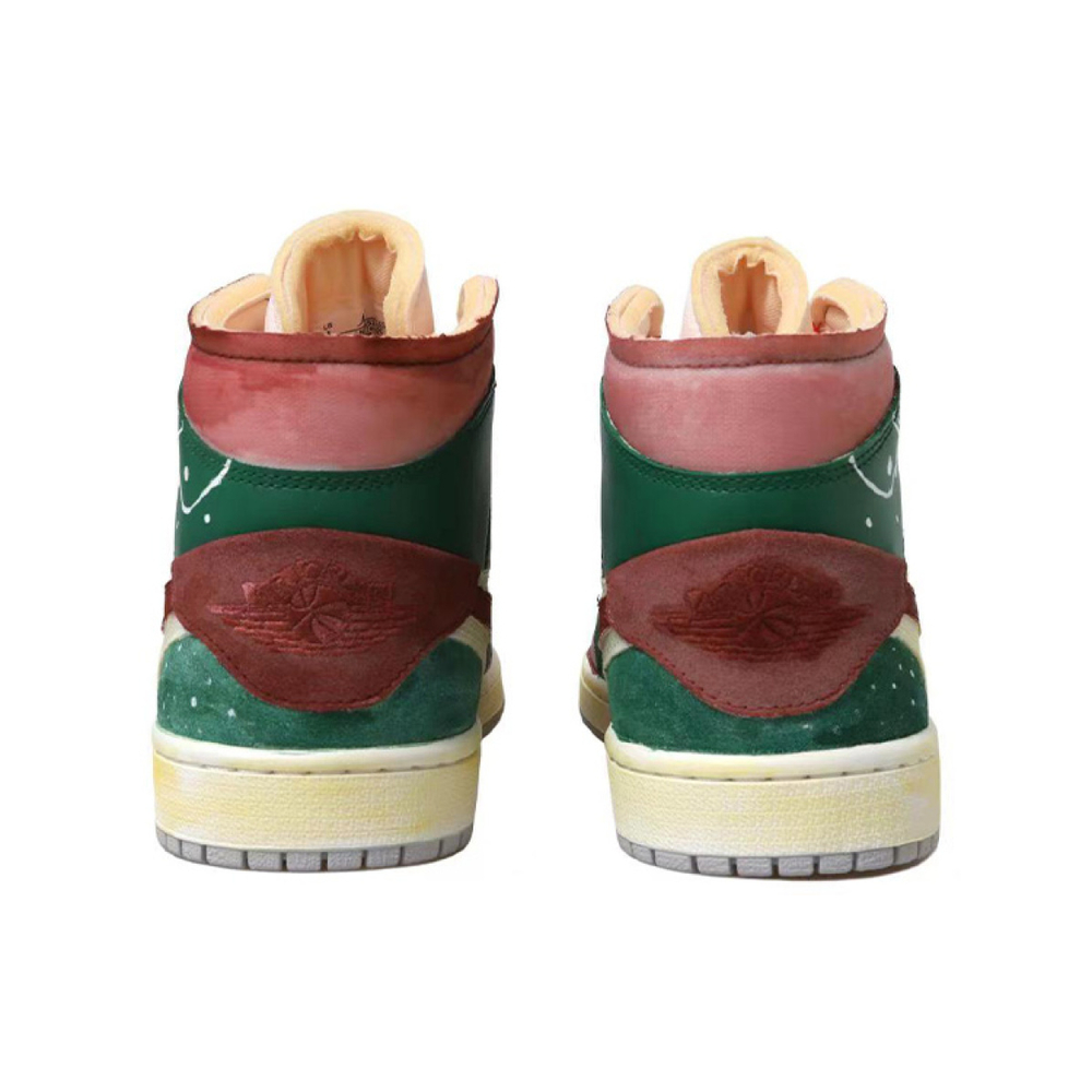 【 】 Jordan Air Jordan 1 Mid SE Craft OKHR Vibe