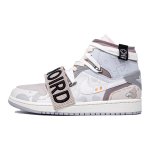 【 】 Jordan Air Jordan 1 Mid SE Craft GS