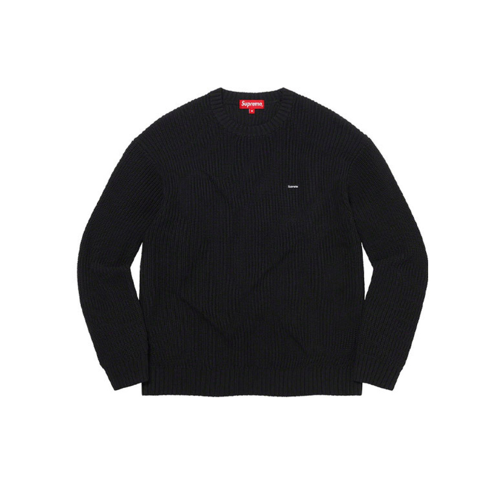 Supreme FW21 Week16 Mélange Rib Knit Sweater Logo