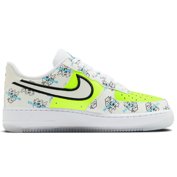 Nike Air Force 1 “worldwide pack” logo