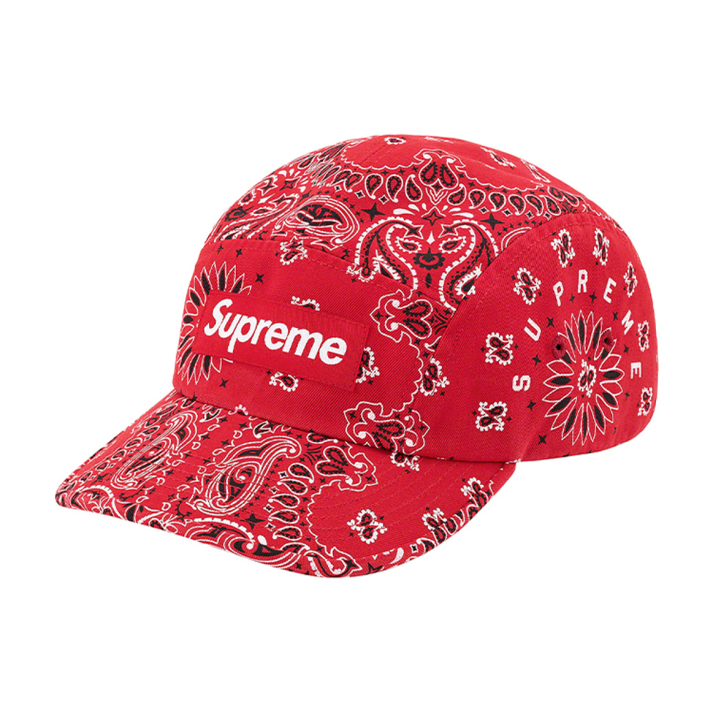Supreme Week 14 Bandana Camp Cap
