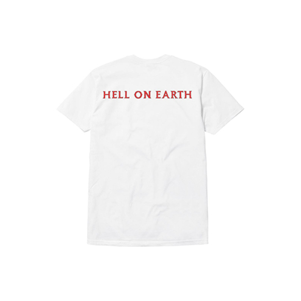 Supreme SS18 Hellraiser Hell on Earth Tee White T