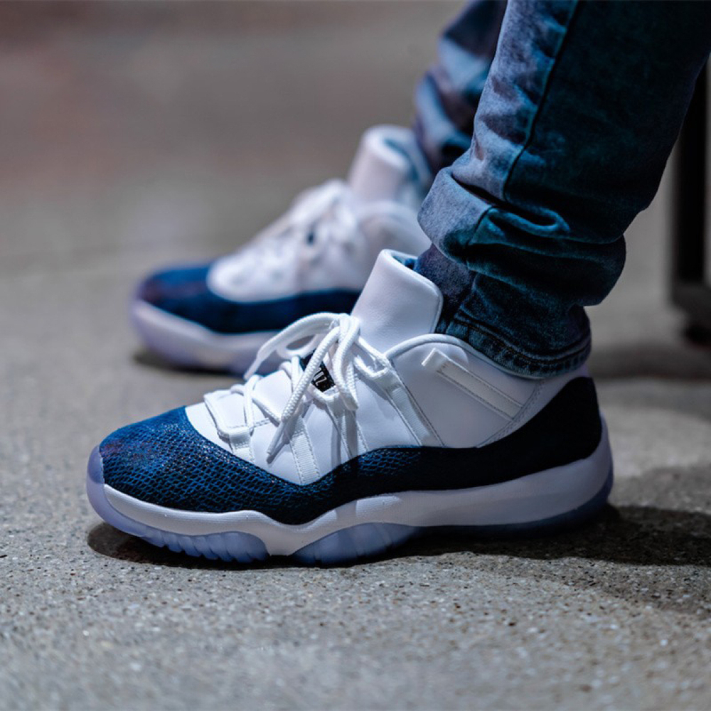 Jordan Air Jordan 11 “navy snakeskin” PU 2019