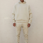 Fear of God Essentials Pullover Hoodie Pistachio FW21 Logo