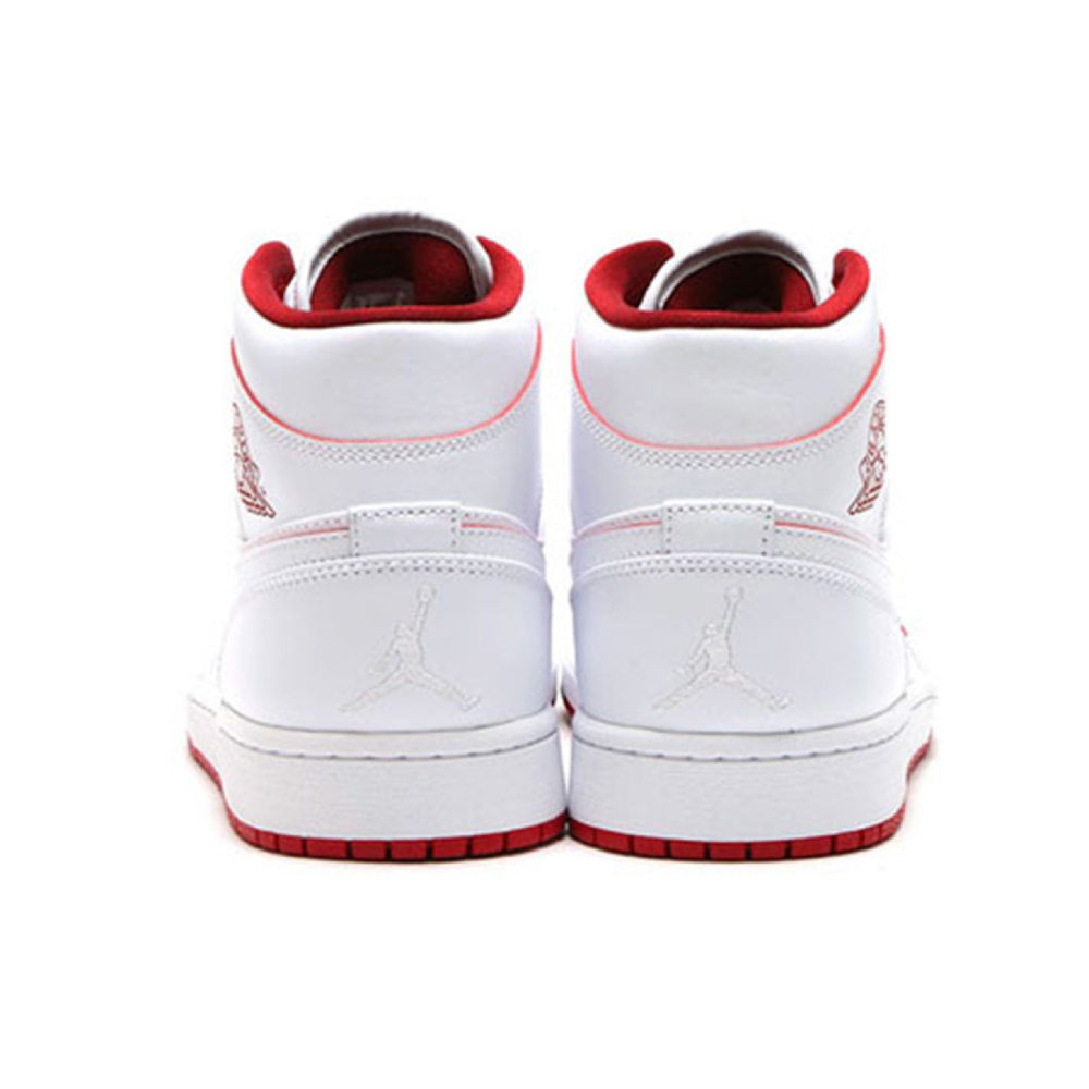 Jordan Air Jordan 1 Retro Mid White Gym Red Black 2016