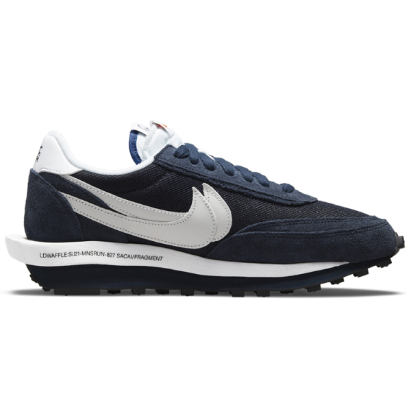 Fragment Design x Sacai x Nike LDWaffle "Blackened Blue"