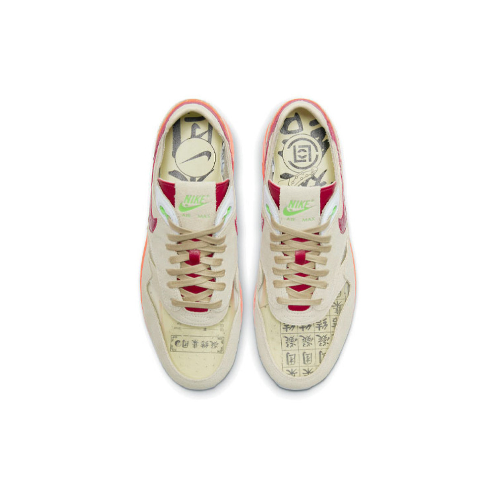 CLOT x Nike Air Max 1 kiss of death TPU