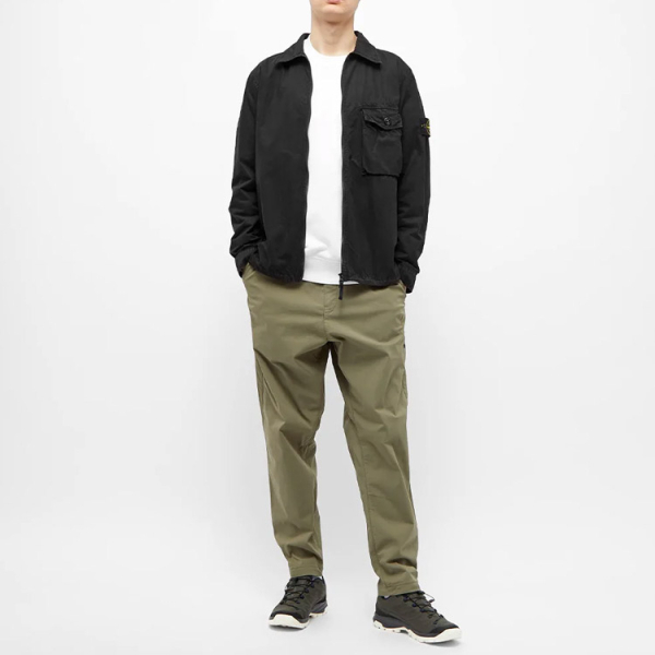 STONE ISLAND Garment Dyed Crew Sweat