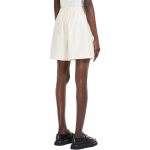 MaxMara Piadena Cotton Shorts With Monogram Embroidery