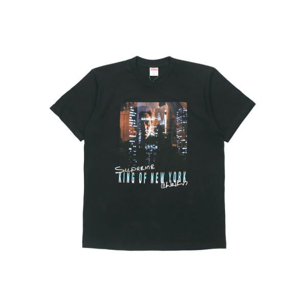 Supreme Christopher Walken King Of New York Tee Black T