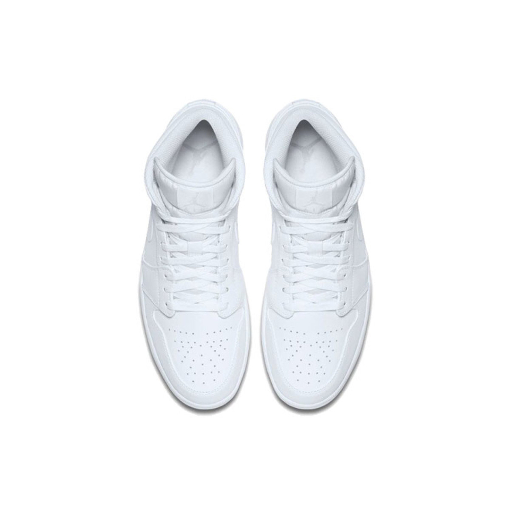 Jordan Air Jordan 1 Mid "Triple White"