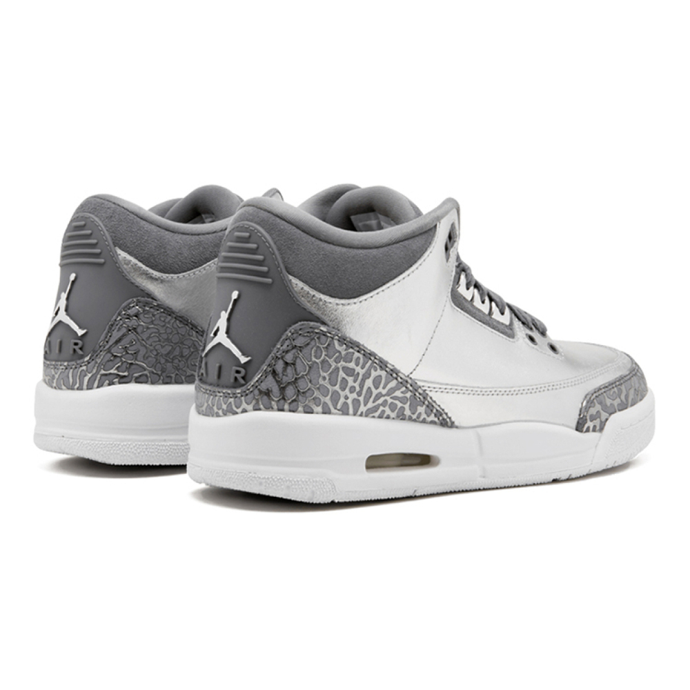 Jordan Air Jordan 3 Retro Premium Heiress Metallic Silver