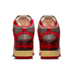 Nike Dunk High SP "Red Camo Acid Wash"