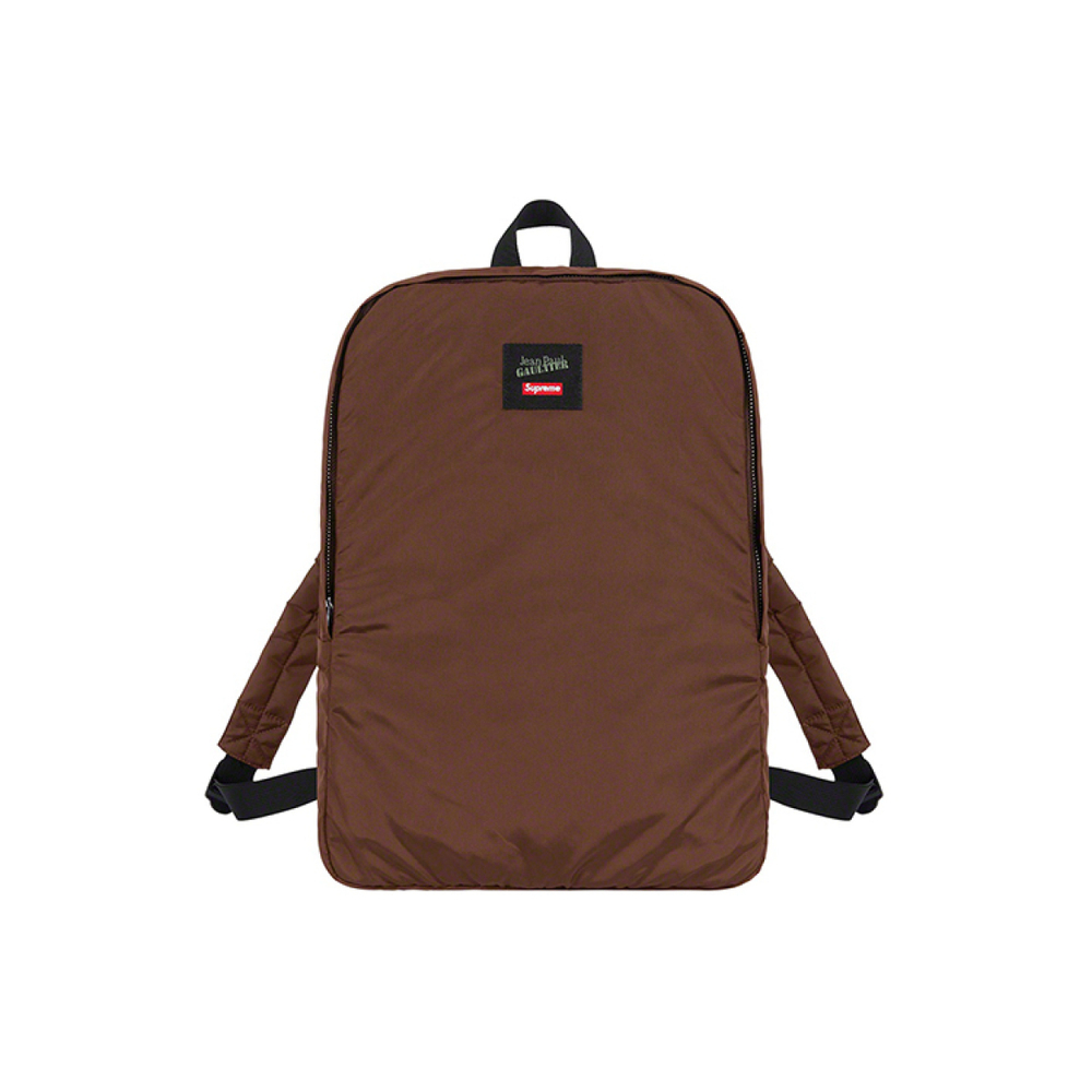 Supreme SS19 x Jean Paul Gaultier Reversible Backpack MA-1 Brown