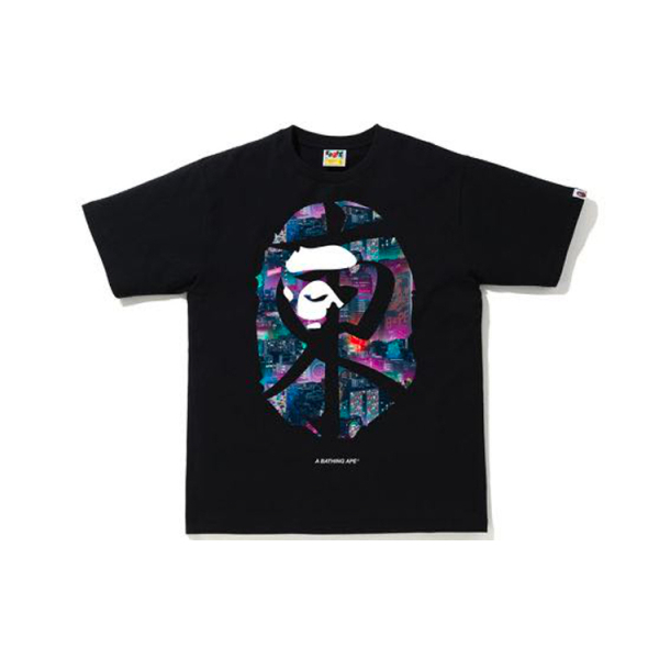 A BATHING APE Neon Tokyo Tee T