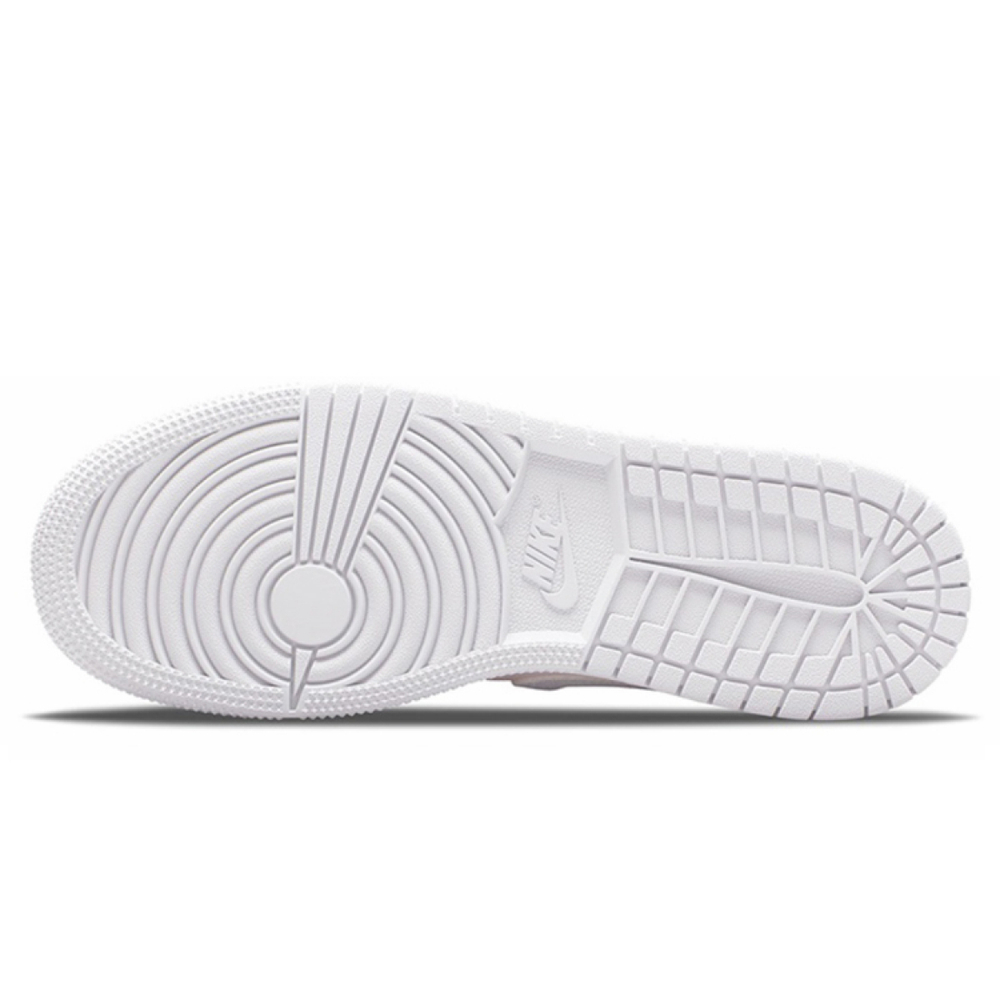 【 】 Jordan Air Jordan 1 Mid SE Craft(GS) "White and Phantom" GS