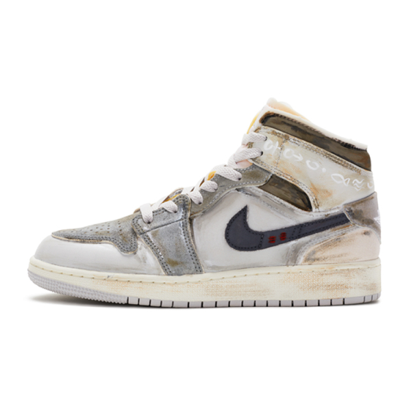 【 】 Jordan Air Jordan 1 Mid SE Craft GS