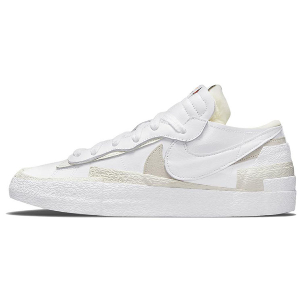 Sacai x Nike Blazer "White Patent Leather"
