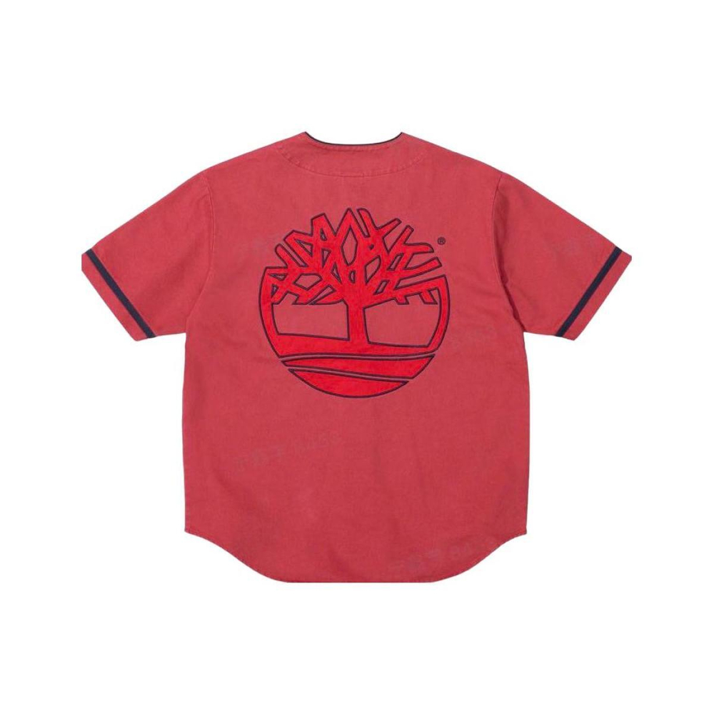 Supreme SS23 Week 8 x TIMBERLAND Supreme x TIMBERLAND SS23 BASEBALL JERSEY Logo T