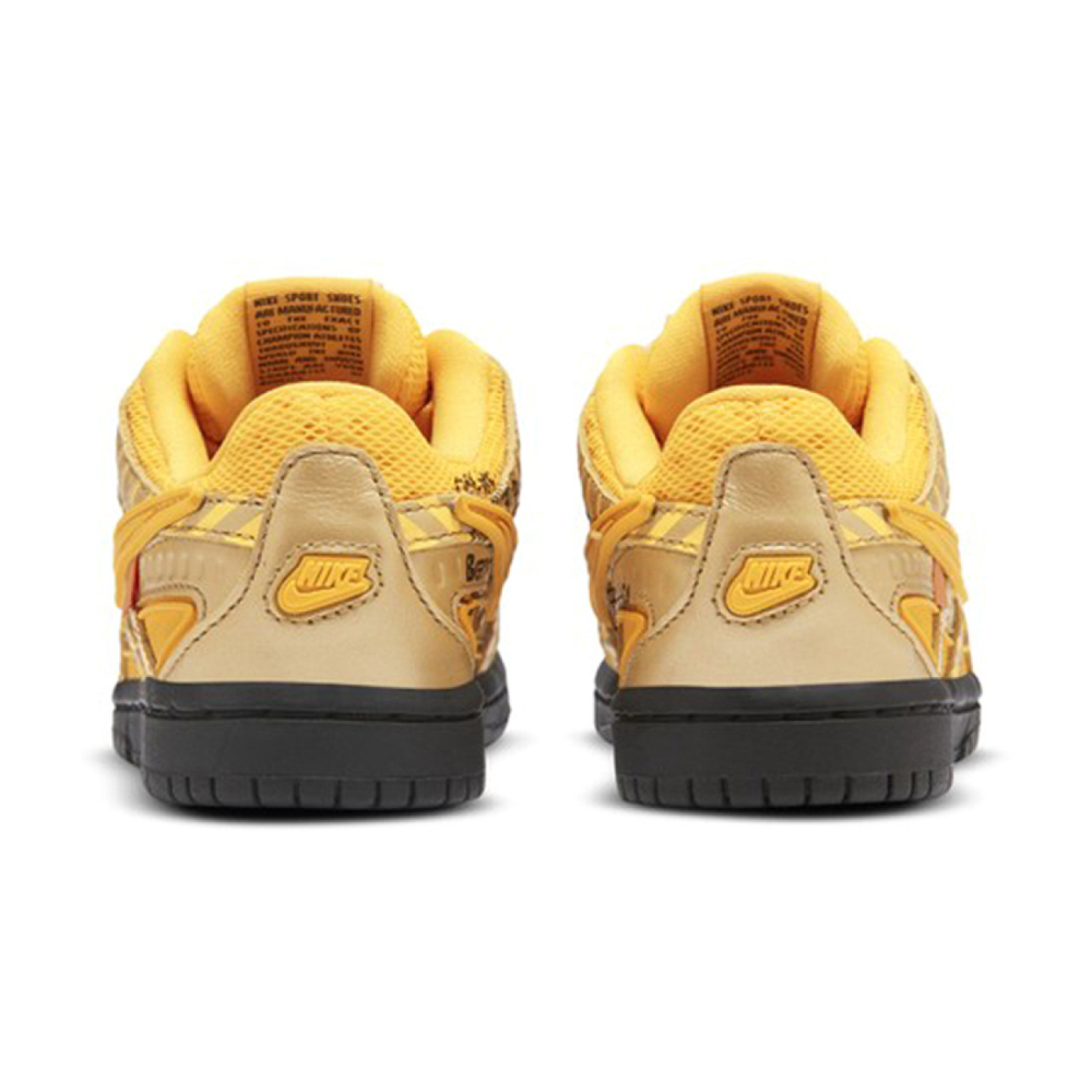 OFF-WHITE x Nike Rubber Dunk University Gold