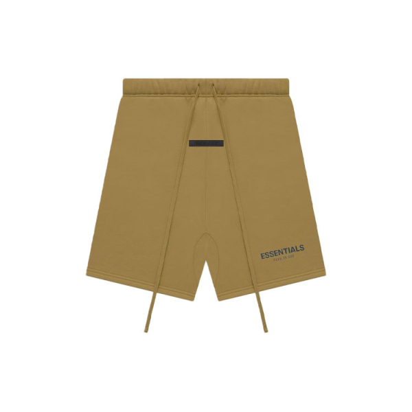 Fear of God Essentials FW21 Sweatshort Amber Logo