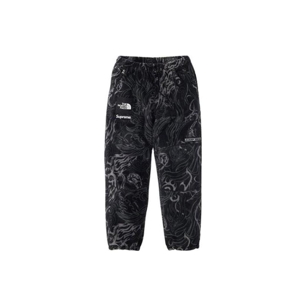 Supreme x The North Face FW22 Week 7 Steep Tech Fleece Pant Logo