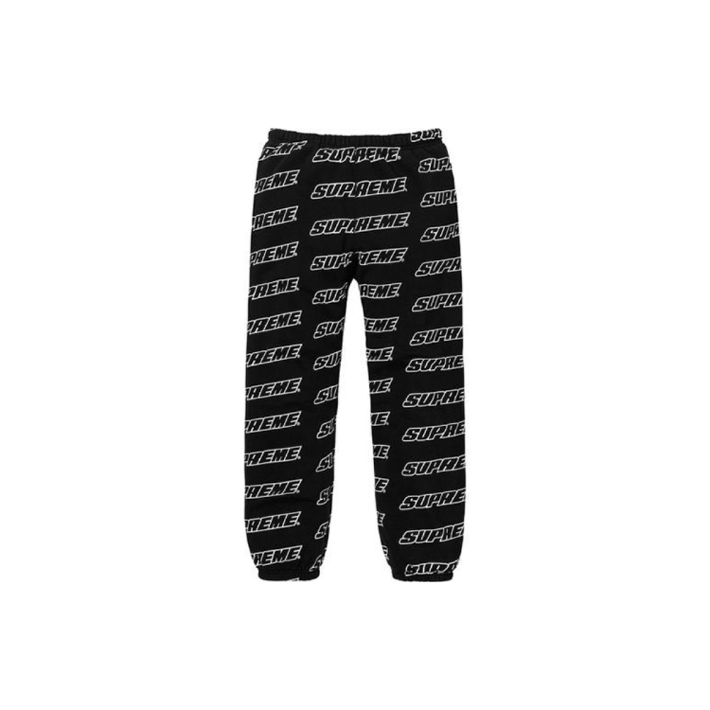 Supreme SS18 Week 6 Repeat Sweatpant Logo